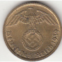 1939  5 Pfennig Svastica Grande Zecca D